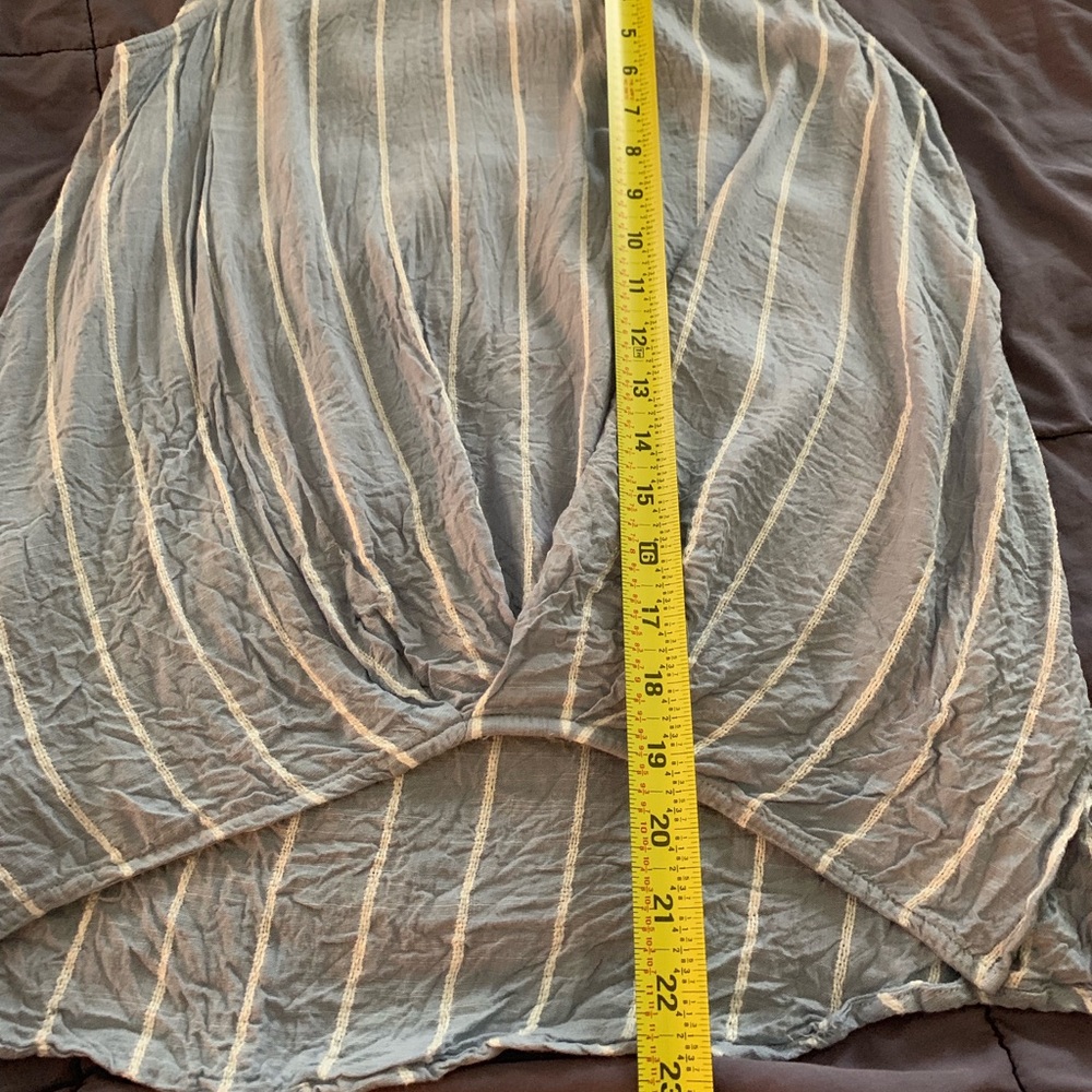 Hi/Low Striped Tank - Picture 4 of 4